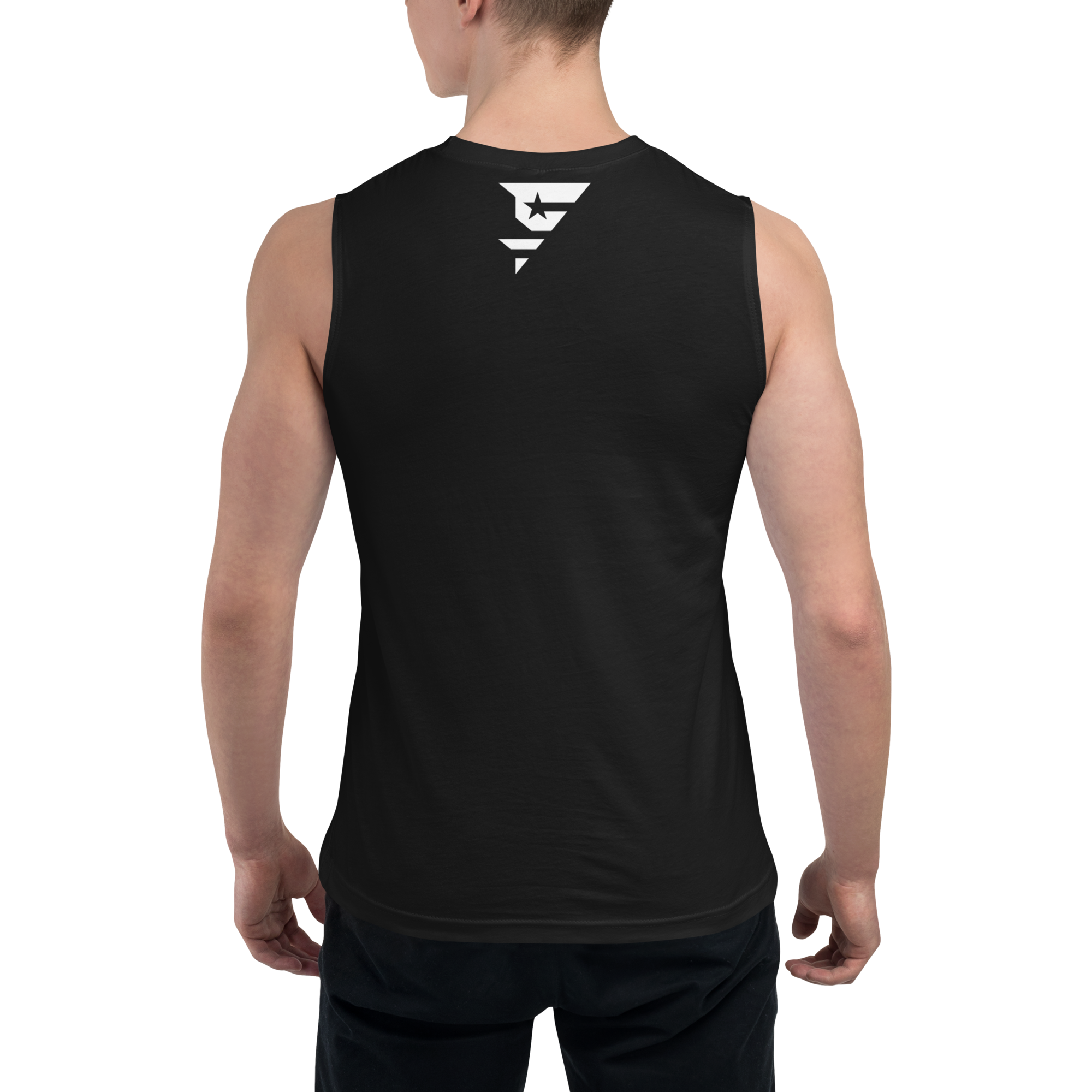 Iron Therapy Black Muscle Shirt - Image 2