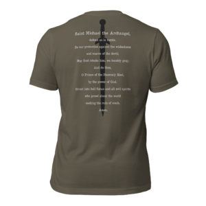 Saint Michael The Archangel T-Shirt