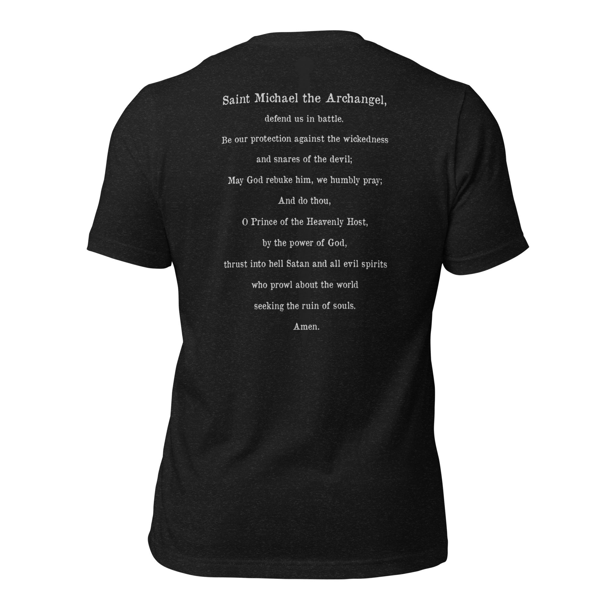 Saint Michael The Archangel T-Shirt - Image 5